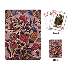 Abstract Flowers Playing Cards Single Design (rectangle) by DinkovaArt