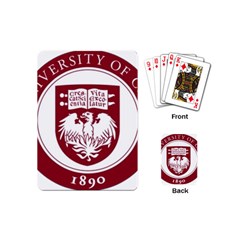 University Of Chicago Playing Cards Single Design (mini) by avitendut
