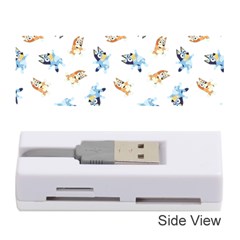 Bluey Pattern Memory Card Reader (stick) by avitendut