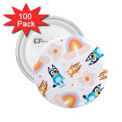 Bluey 2 25  Buttons (100 Pack)  by avitendut