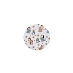 Bluey, Bluey Merch, Bluey Pattern, Bluey Bluey, Bingo, Bluey Design, Bluey Dog 1  Mini Buttons by avitendut