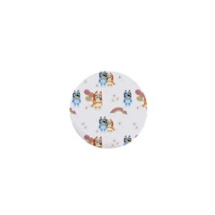Bluey, Bluey Merch, Bluey Pattern, Bluey Bluey, Bingo, Bluey Design, Bluey Dog 1  Mini Buttons by avitendut