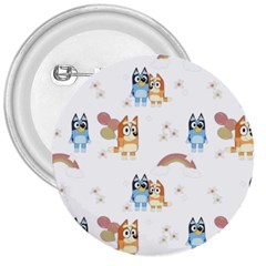 Bluey, Bluey Merch, Bluey Pattern, Bluey Bluey, Bingo, Bluey Design, Bluey Dog 3  Buttons by avitendut