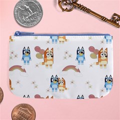 Bluey, Bluey Merch, Bluey Pattern, Bluey Bluey, Bingo, Bluey Design, Bluey Dog Large Coin Purse by avitendut