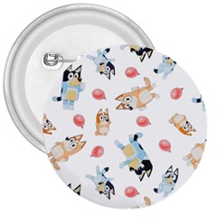 Bluey, Bluey Merch, Bluey Pattern, Bluey Bluey, Bingo, Bluey Design, Bluey Dog 3  Buttons by avitendut