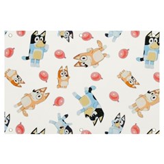 Bluey, Bluey Merch, Bluey Pattern, Bluey Bluey, Bingo, Bluey Design, Bluey Dog Banner And Sign 6  X 4  by avitendut