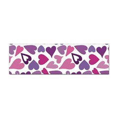 Heart Pattern Repetition Background Sticker Bumper (100 Pack) by Tsamara