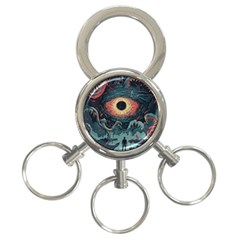 Monsters Nightmare 3-ring Key Chain by Tsamara