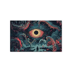 Monsters Nightmare Sticker Rectangular (100 Pack) by Tsamara