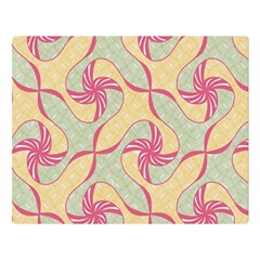 Abstract Pattern Design Scrapbooking 80  X 56  Premium Plush Fleece Blanket (large) by Paksenen