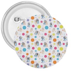 Bluey, Bluey Merch, Bluey Pattern, Bluey Bluey, Bingo, Bluey Design, Bluey Dog 3  Buttons by avitendut