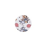 Bluey, Bluey merch, Bluey pattern, Bluey Bluey, bingo, Bluey design, bluey dog 1  Mini Buttons Front
