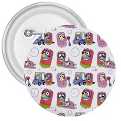 Bluey, Bluey Merch, Bluey Pattern, Bluey Bluey, Bingo, Bluey Design, Bluey Dog 3  Buttons by avitendut