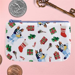 Bluey, Bluey Merch, Bluey Pattern, Bluey Bluey, Bingo, Bluey Design, Bluey Dog Large Coin Purse by avitendut