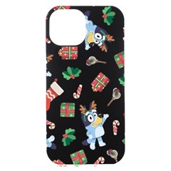 Bluey, Bluey Merch, Bluey Pattern, Bluey Bluey, Bingo, Bluey Design, Bluey Dog Iphone 15 Plus Black Uv Print Pc Hardshell Case by avitendut