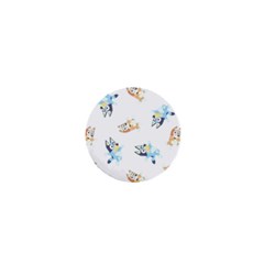 Bluey, Bluey Merch, Bluey Pattern, Bluey Bluey, Bingo, Bluey Design, Bluey Dog 1  Mini Buttons by avitendut