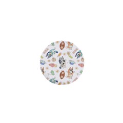 Bluey, Bluey Merch, Bluey Pattern, Bluey Bluey, Bingo, Bluey Design, Bluey Dog 1  Mini Buttons by avitendut