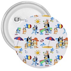 Bluey, Bluey Merch, Bluey Pattern, Bluey Bluey, Bingo, Bluey Design, Bluey Dog 3  Buttons by avitendut