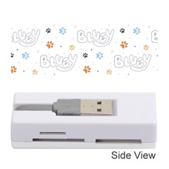 Bluey, Bluey Merch, Bluey Pattern, Bluey Bluey, Bingo, Bluey Design, Bluey Dog Memory Card Reader (stick) by avitendut