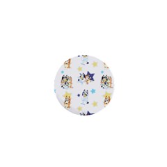 Bluey, Bluey Merch, Bluey Pattern, Bluey Bluey, Bingo, Bluey Design, Bluey Dog 1  Mini Buttons by avitendut