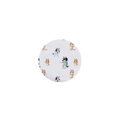 Bluey, Bluey Merch, Bluey Pattern, Bluey Bluey, Bingo, Bluey Design, Bluey Dog 1  Mini Buttons by avitendut