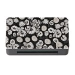 Mid Century Retro Floral 1970s 1960s Pattern 86 Memory Card Reader with CF Front