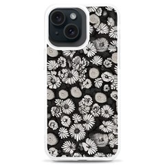 Mid Century Retro Floral 1970s 1960s Pattern 86 Iphone 15 Plus Tpu Uv Print Case by violetheavensky