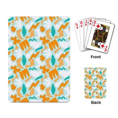 Design Pattern Seamless Tropical Playing Cards Single Design (rectangle) by Tsamara