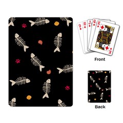 Pattern Design Seamless Fishbone Playing Cards Single Design (rectangle) by Tsamara