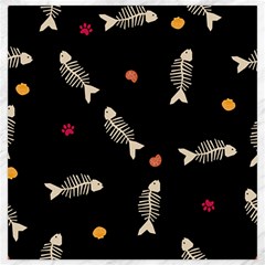 Pattern Design Seamless Fishbone Canvas 20  X 20  by Tsamara
