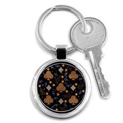 Seamless Pattern Repeat Repetition Key Chain (round) by Tsamara
