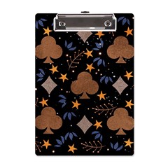 Seamless Pattern Repeat Repetition A5 Acrylic Clipboard by Tsamara