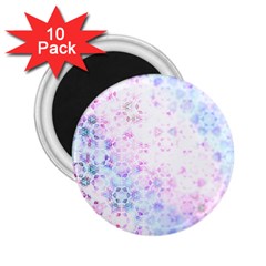 Digital Art Artwork Abstract Pink Purple 2 25  Magnets (10 Pack)  by Dutashop
