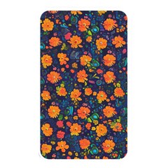 Mid Century Retro Floral 1970s 1960s Pattern 61 Memory Card Reader (rectangular) by violetheavensky