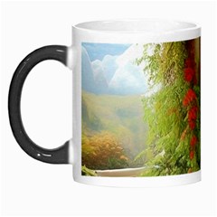 Room Interior Library Books Bookshelves Reading Literature Study Fiction Old Manor Book Nook Reading Morph Mug by Posterlux