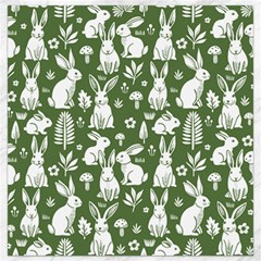 Easter Bunny Pattern Canvas 16  X 16  by Valentinaart