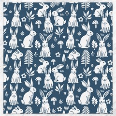 Easter Bunny Pattern Canvas 12  X 12  by Valentinaart