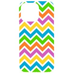 Chevron Pattern Design Texture Iphone 15 Pro Max Black Uv Print Pc Hardshell Case by Anend