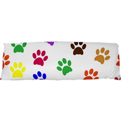 Pawprints Paw Prints Paw Animal 63 x21  Body Pillow Case Dakimakura (two Sides) by Anend