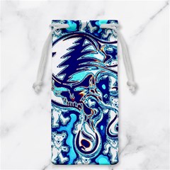 Trippy Dippy Bears Blue Dancing Greatful Dead Skull Steal Your Face Jewelry Bag by Salmanaz77