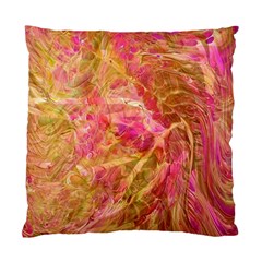 Acid Green Blend Standard Cushion Case (one Side) by kaleidomarblingart